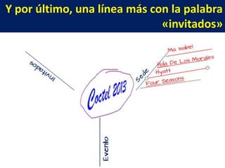 Y por último, una línea más con la palabra
«invitados»

 