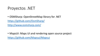 Mapas offline con open streetmap en xamarin | PDF