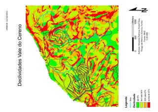 Mapas tematicos vale do sereno