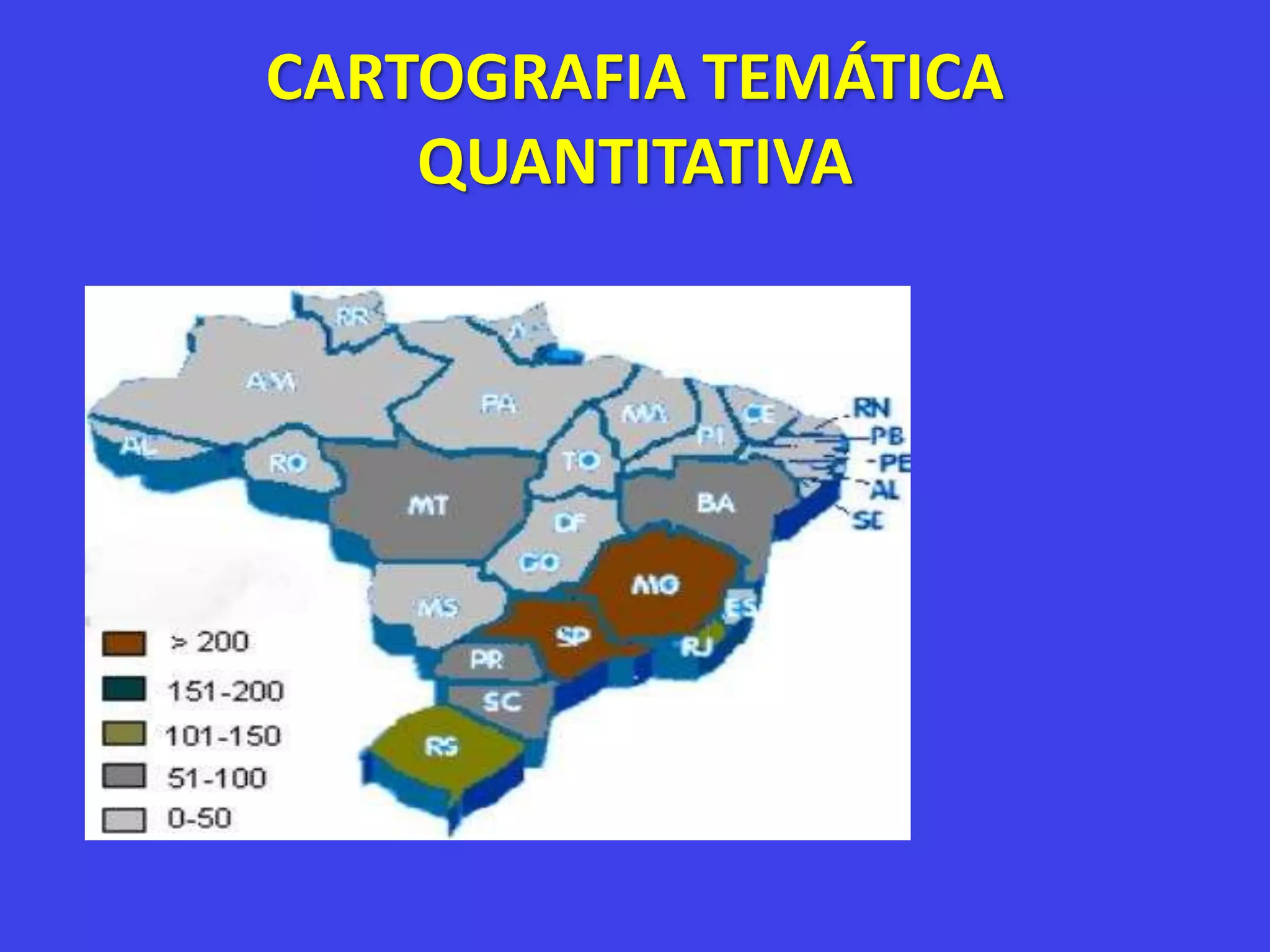 Mapas temáticos quantitativos | PPTX