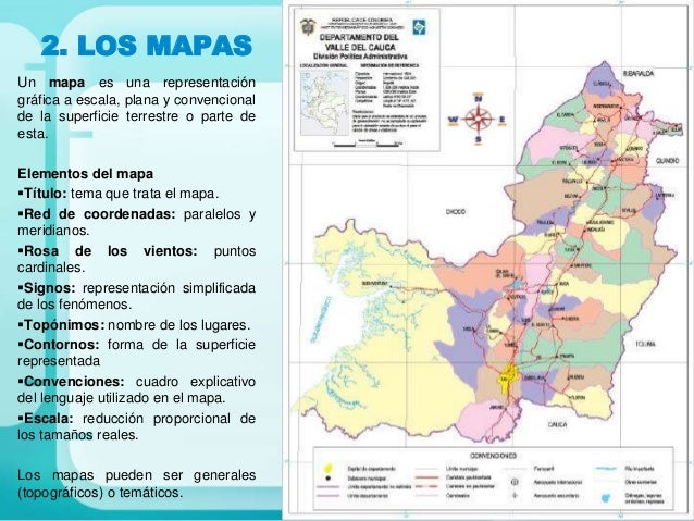 Mapas y cartografía