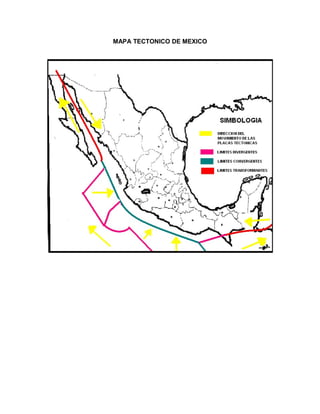 Mapa tectonico | DOC