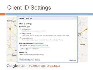 Client ID Settings




                Ahmedabad
 