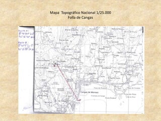 Mapa Topográfico Nacional 1/25.000
Folla de Cangas
 