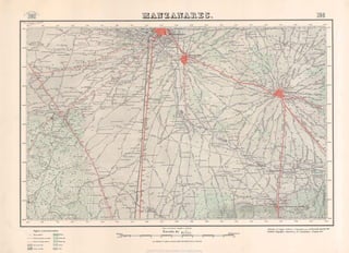 Mapa Topográfico de Manzanares. (año 1933). mtn 0786