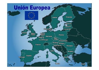 MAPA UNIÓN EUROPEA