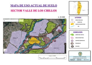 1: 25 000
ZONAS POBLADAS
RÍO
CARRETERA
CAMPUS UNIVERSITARIO
COBERTURA VEGETAL
ÁREAS RECREATIVAS
CENTROS COMERCIALES
REDONDELES
COLEGIOS