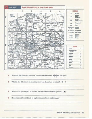 Map center lesson road maps | PDF