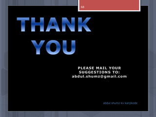 abdul shumz kv kanjikode
68
 