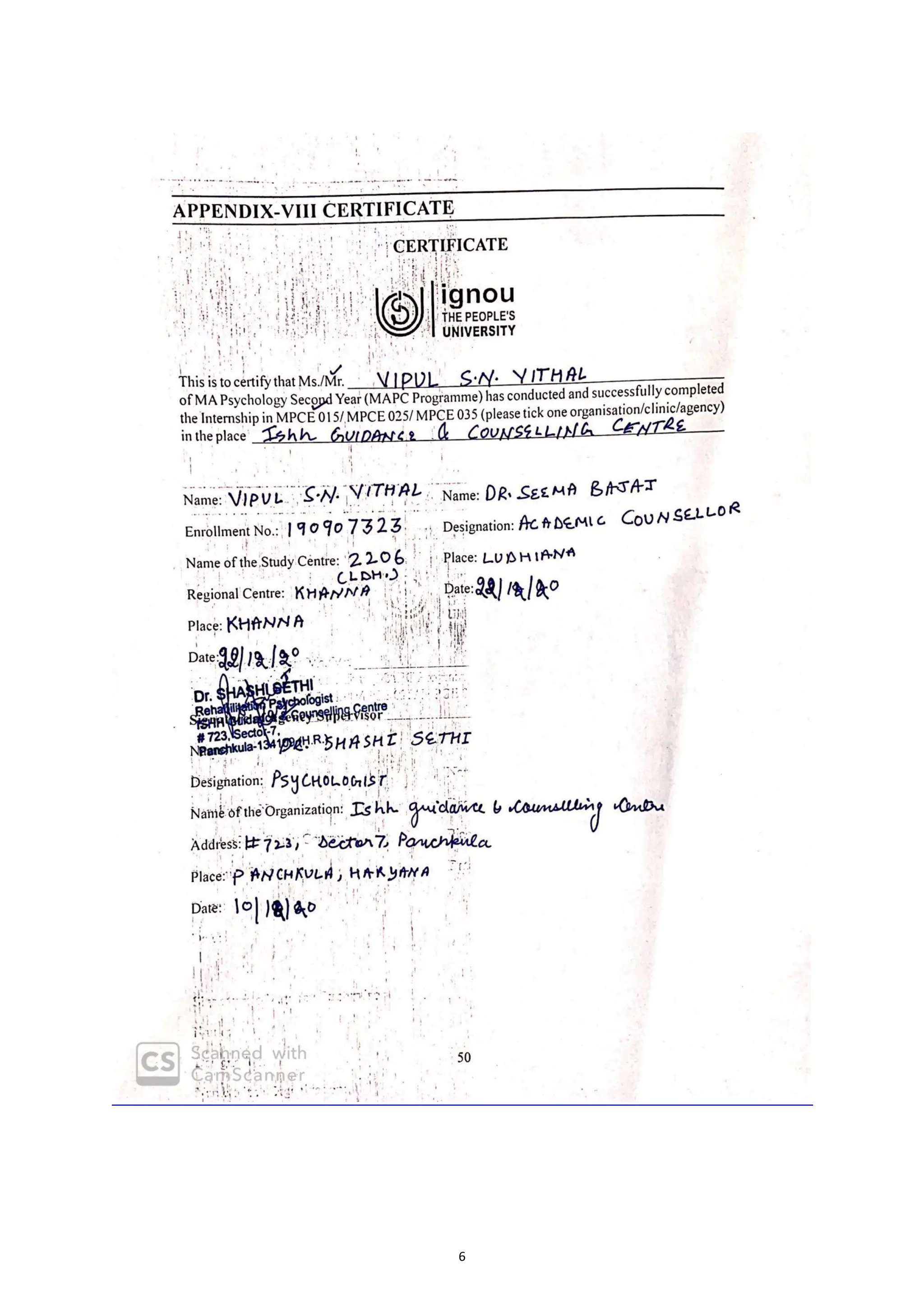 IGNOU-Sample-Internship-File-for-MPCE015