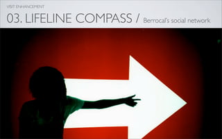 VISIT ENHANCEMENT


03. LIFELINE COMPASS / Berrocal’s social network
 