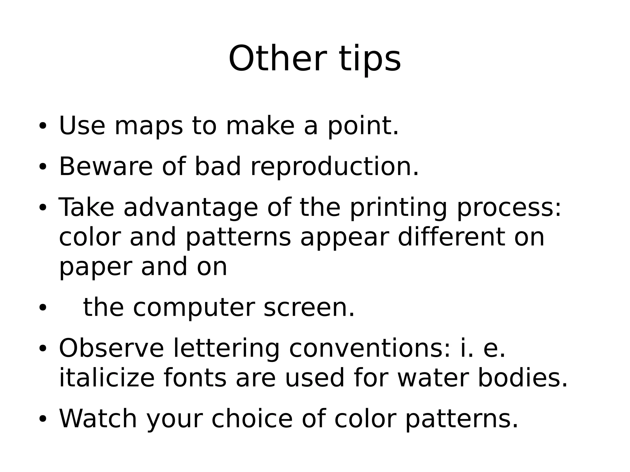 ! !
C41&+!4($'
! X'&!6#$'!42!6#P&!#!$2(*4Y
! N&3#+&!28!@#0!+&$+20/,4(2*Y
! D#P&!#05#*4#)&!28!41&!$+(*4(*)!$+2,&''W!
,2-2+!#*0!$#44&+*'!#$$&#+!0(88&+&*4!2*!
$#$&+!#*0!2*!
! !!!41&!,26$/4&+!',+&&*Y
! C@'&+5&!-&44&+(*)!,2*5&*4(2*'W!(Y!&Y!
(4#-(,(K&!82*4'!#+&!/'&0!82+!3#4&+!@20(&'Y
! >#4,1!:2/+!,12(,&!28!,2-2+!$#44&+*'Y
 