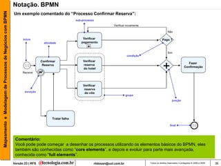 Mapeamento e Modelagem de Processos de Negócio com BPMN | PDF
