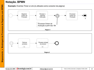 Mapeamento e Modelagem de Processos de Negócio com BPMN | PDF