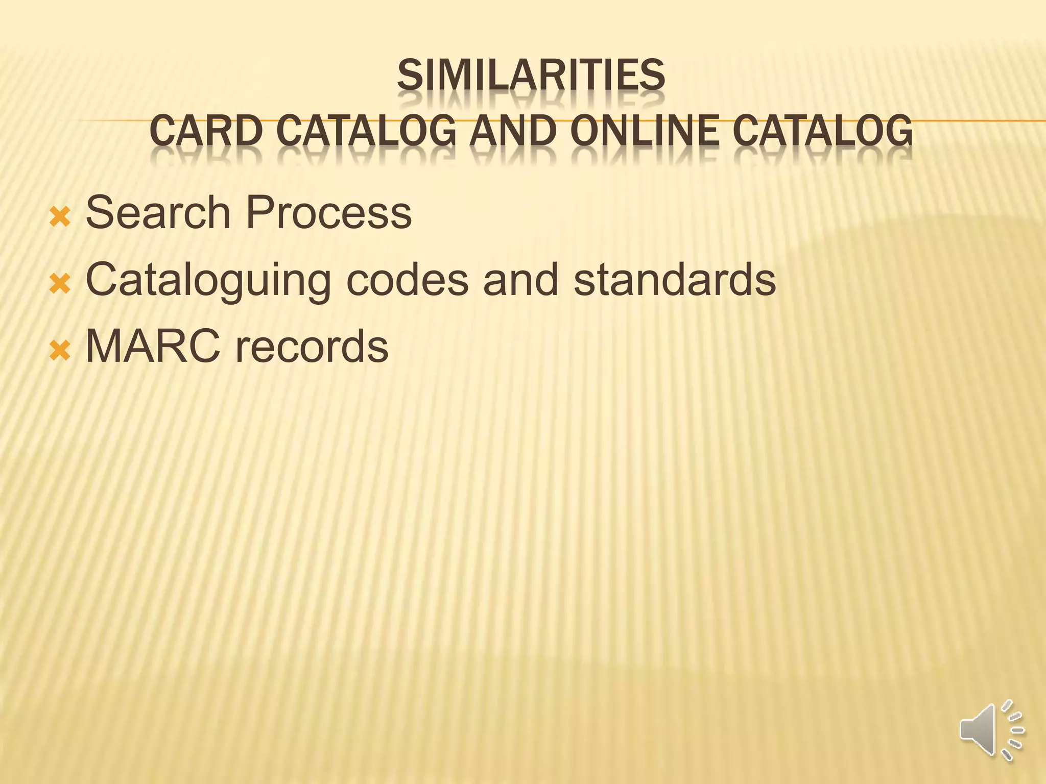 Historical Artifact Library of the Card Catalog PPTX