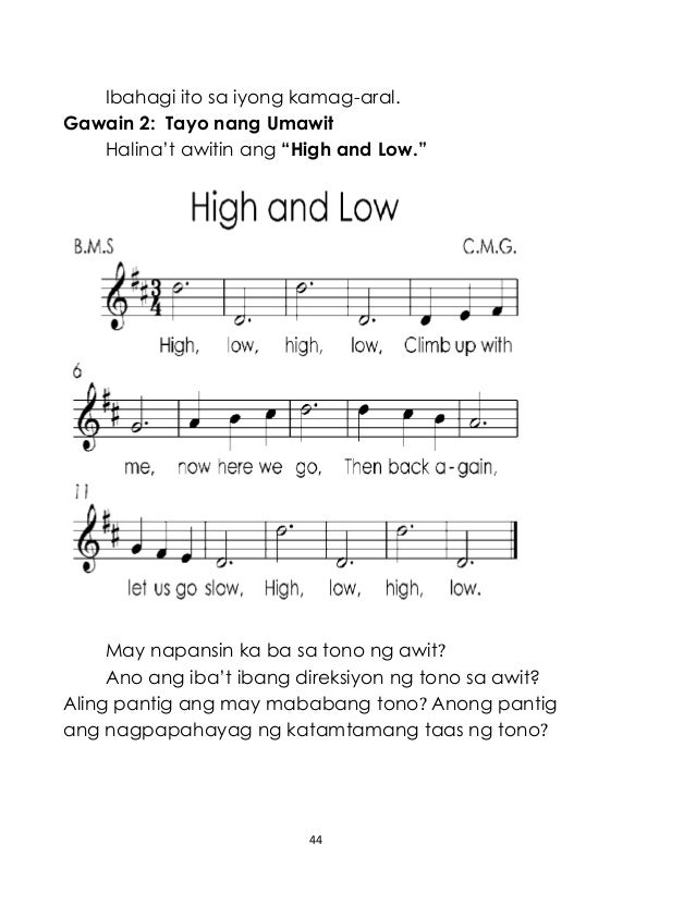 Ano Ang Kahalagahan Ng Mga Note At Rest Sa Musika Mapeh