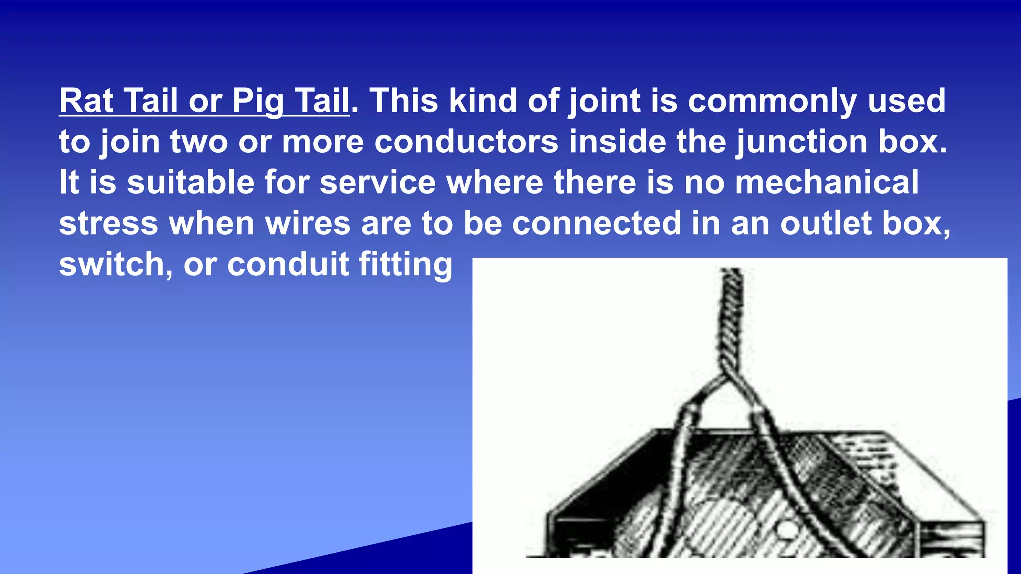 common-wire-splices-and-joints-ppt