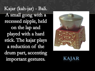 Kajar instrument online