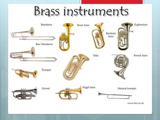 Timbre Instrument List MAPEH 6 - MUSIC PPT Q3 - Timbre.pptx