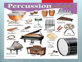 Timbre Instrument List MAPEH 6 - MUSIC PPT Q3 - Timbre.pptx