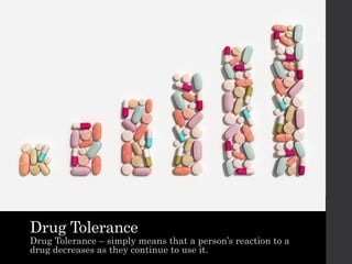 Drug Tolerance Chart.pdf MAPEH9-Classifications-of-Drugs-and-Abuse.pptx