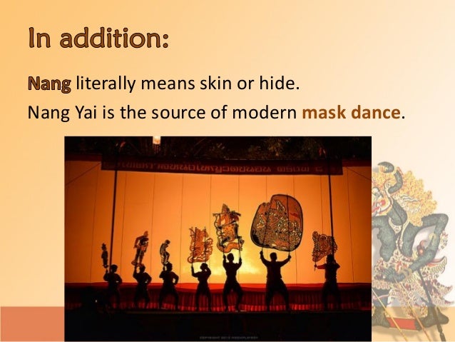 Nang Shadow Puppet Mapeh Grade 8 Q4