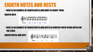 Understanding Musical Notes and Rests: Values and Counting Techniques ...