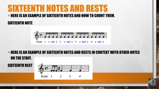 Understanding Musical Notes and Rests: Values and Counting Techniques ...