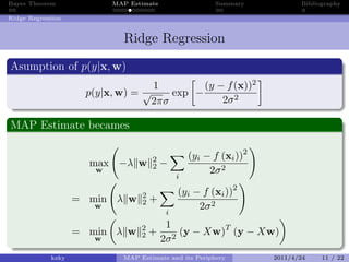 MAP Estimation Introduction | PDF