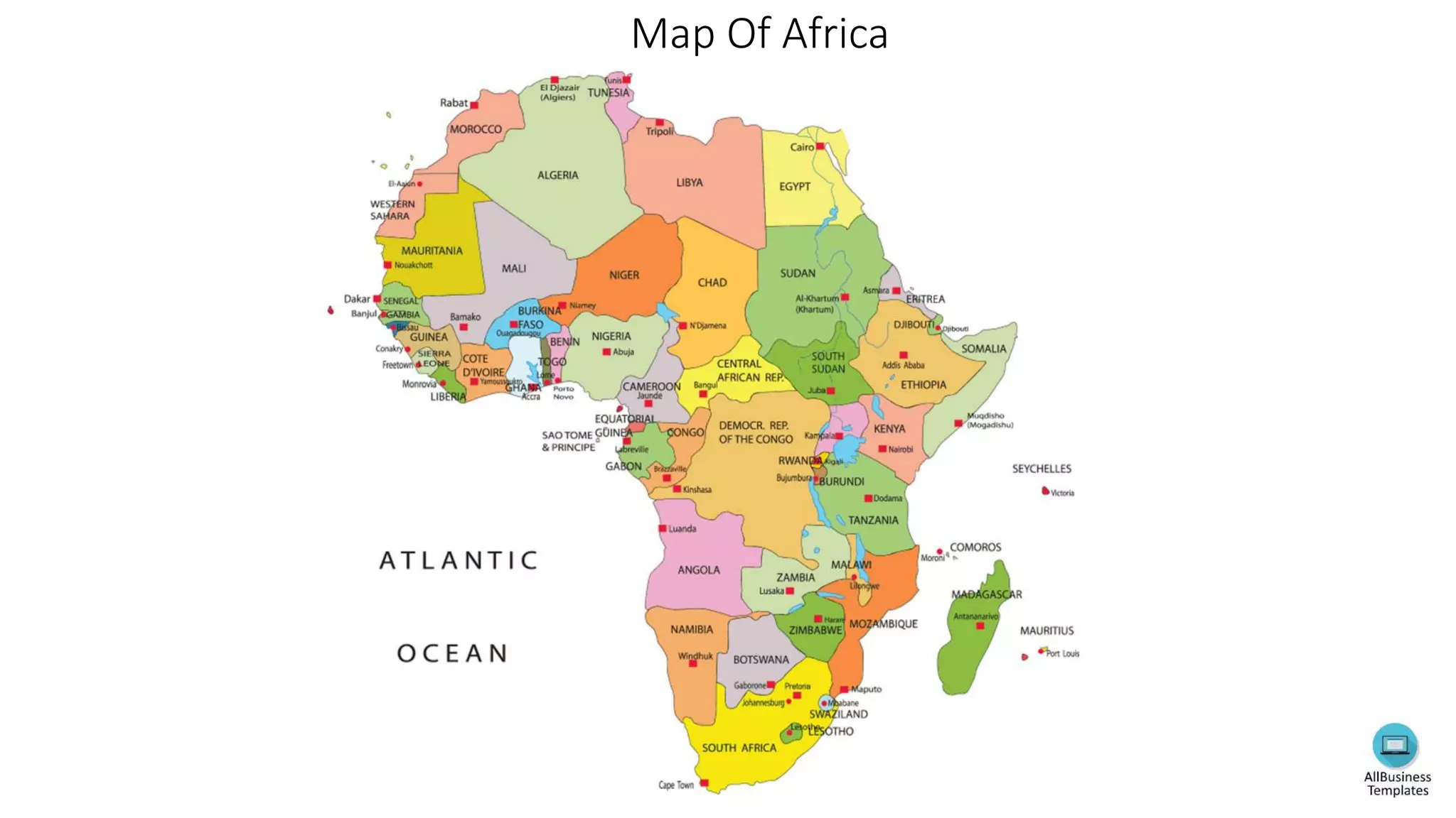 Map Of Africa