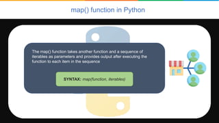 Map, Filter and Reduce In Python | PPTX