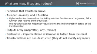 Mapfilterreducepresentation | PPTX