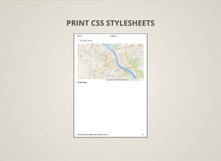 PRINT CSS STYLESHEETS
 