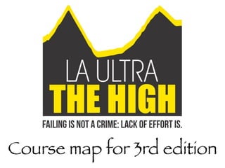 Course map for 3rd edition
 