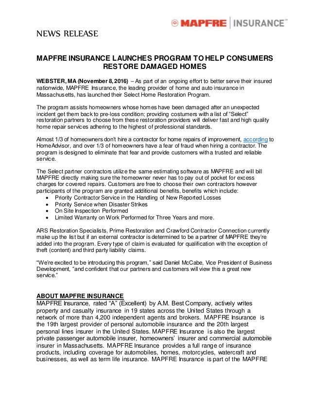 mapfre insurance company