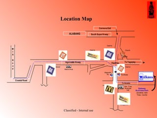 Location Map Classified - Internal use 