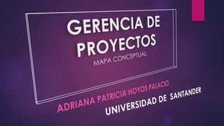Mapa Conceptual Gerencia Proyectos
