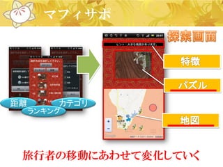 マフィサポ




距離       カテゴリ
     ランキング




 旅行者の移動にあわせて変化していく
 