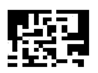 ¹

               ²         ³                        ⁴




                                   ⁵         ⁶

               ⁸              ⁹

          ⁷

     ¹⁰                                 ¹¹

          ¹²   ¹³

¹⁴   ¹⁵

                              ¹⁸

     ¹⁷                  ¹⁹

²⁰             ²¹                                 ²²

                                   ²³        ²⁴

²⁵                  ²⁶

                                             ²⁷
 