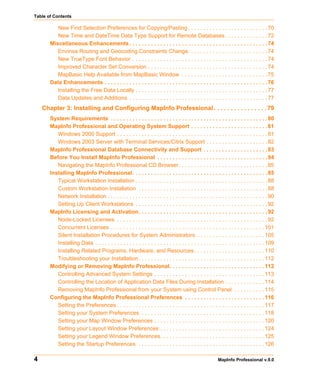 Mapinfo | PDF