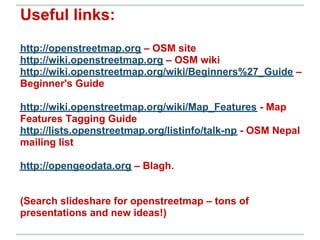 Map kathmandu osm nepal presentation - public | PDF