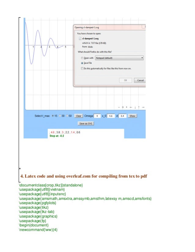 Download Graph for Coulomb damped oscillation