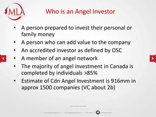 Angel 101 - The Fundamentals of Angel Investing | PPTX