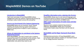 Simplifying MBSE Tasks with Capella and MapleMBSE | PDF
