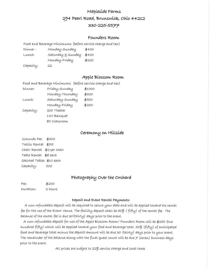 mapleside-farms-banquet-menus