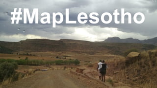 #MapLesotho
 