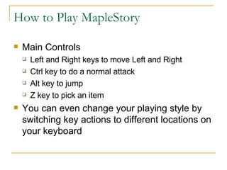 MapleStory | PPT