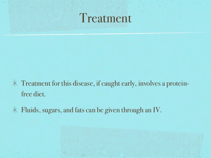 Maple syrup urine disease