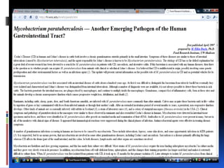 AdvantagesDisadvantage Early detection is not possible  Cross reactivityFalse positive result in case of  immunizationCan  performed similarly for all ruminantsSame  test for milk and serum samplesRapid and Low priceSensitivity of ELISA     Subclinical Infected Animal – 15-57%