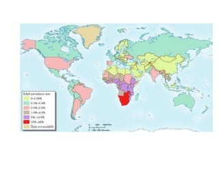 Map of aids